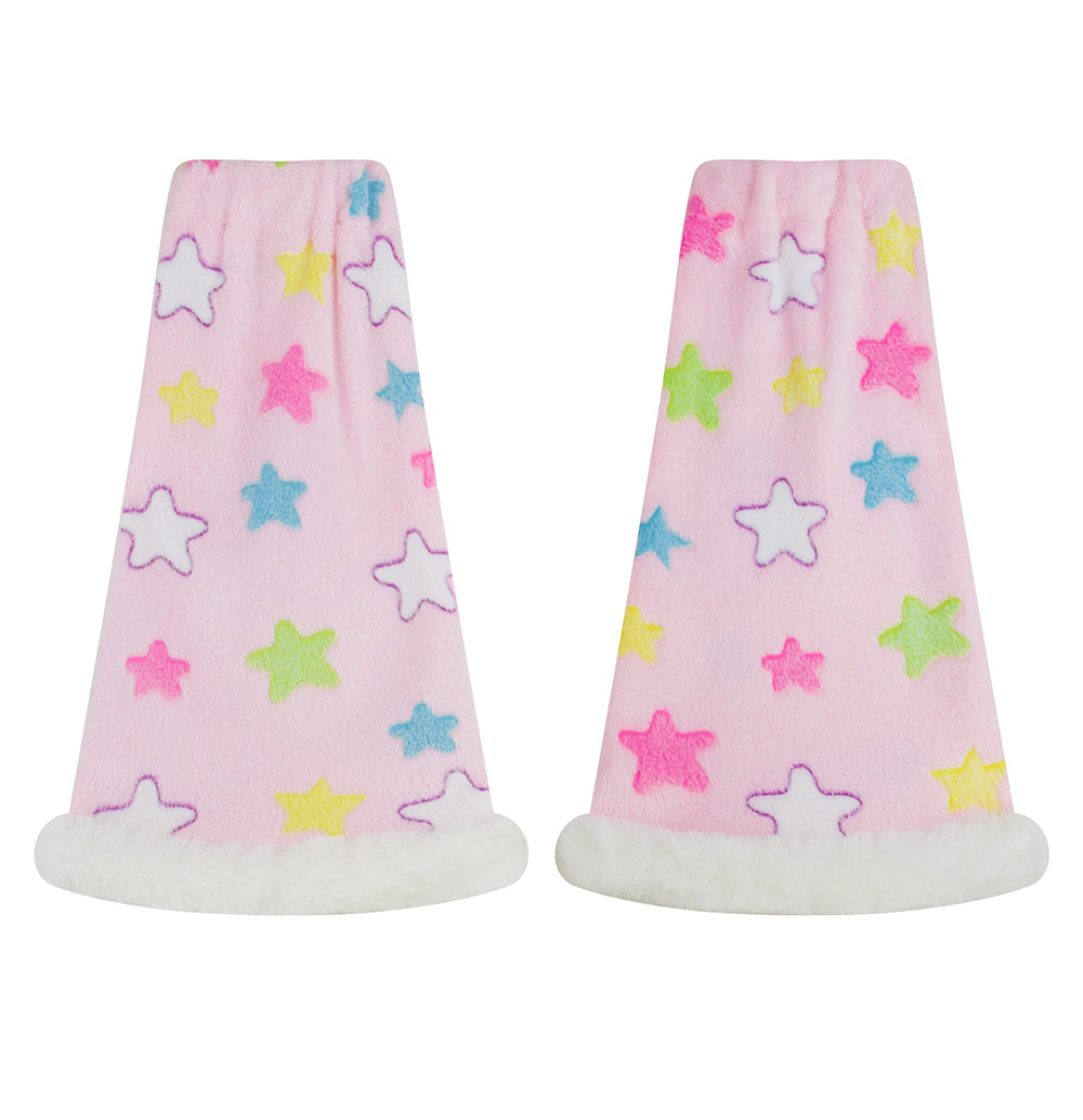 Star Plush Stocking leg warmer