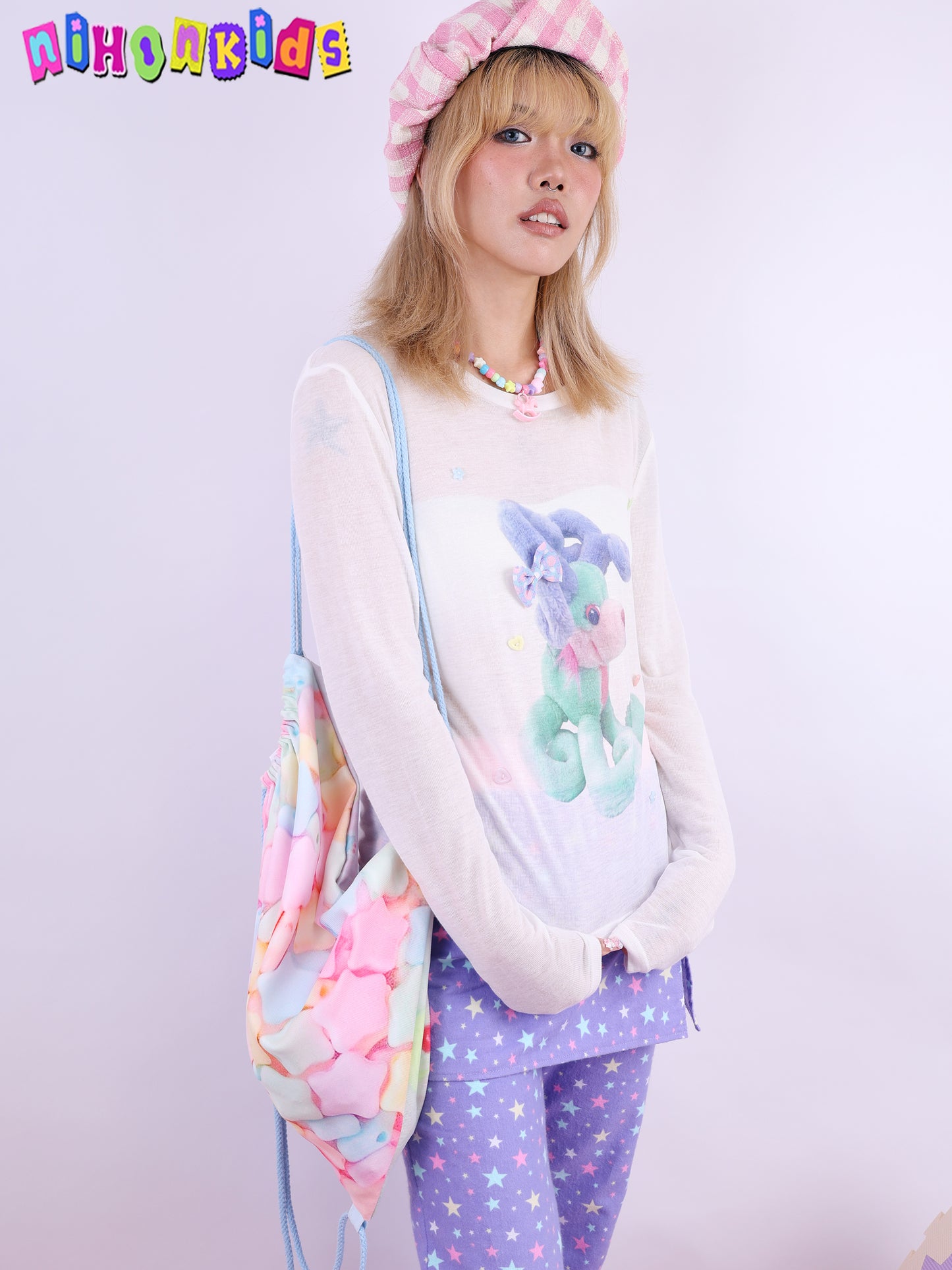 Tentacle Doll Puppy Long Sleeve Top
