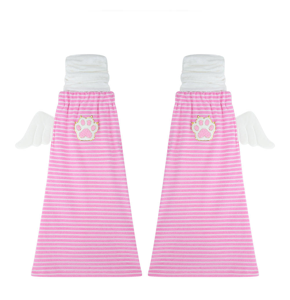 Angel Cat's Paw Stocking leg warmer