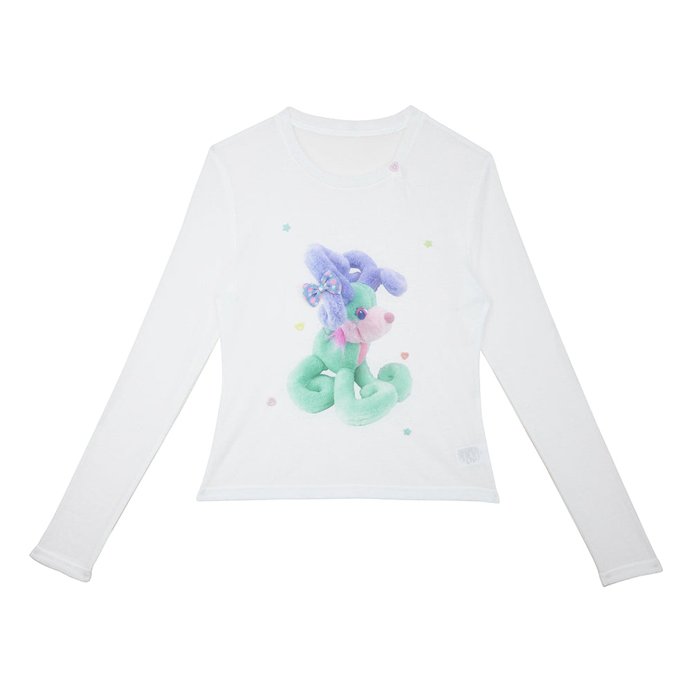 Tentacle Doll Puppy Long Sleeve Top