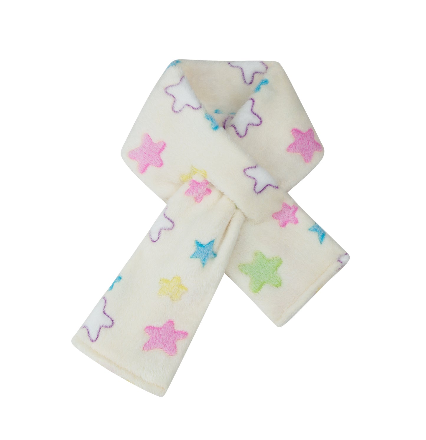 Star Plush Scarf