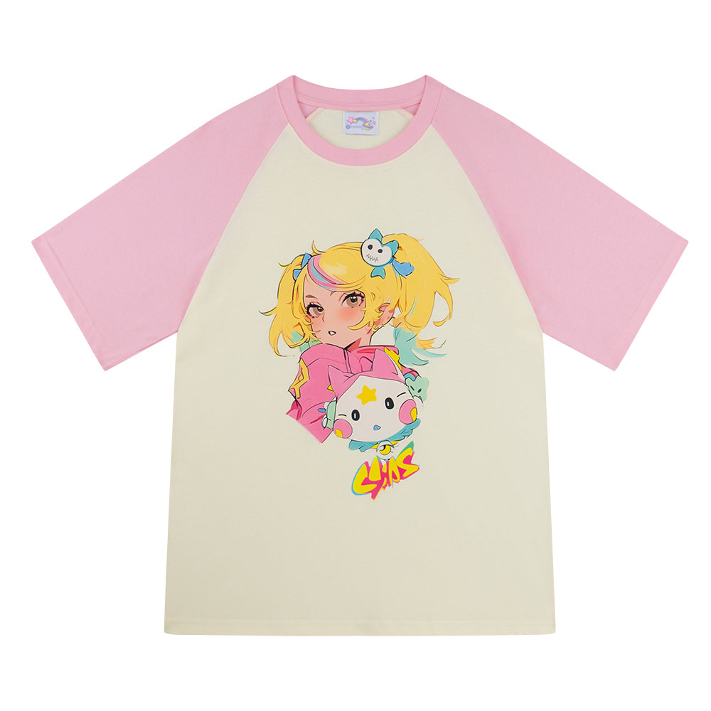 Star Cat Messenger Anime Illustration T-Shirt