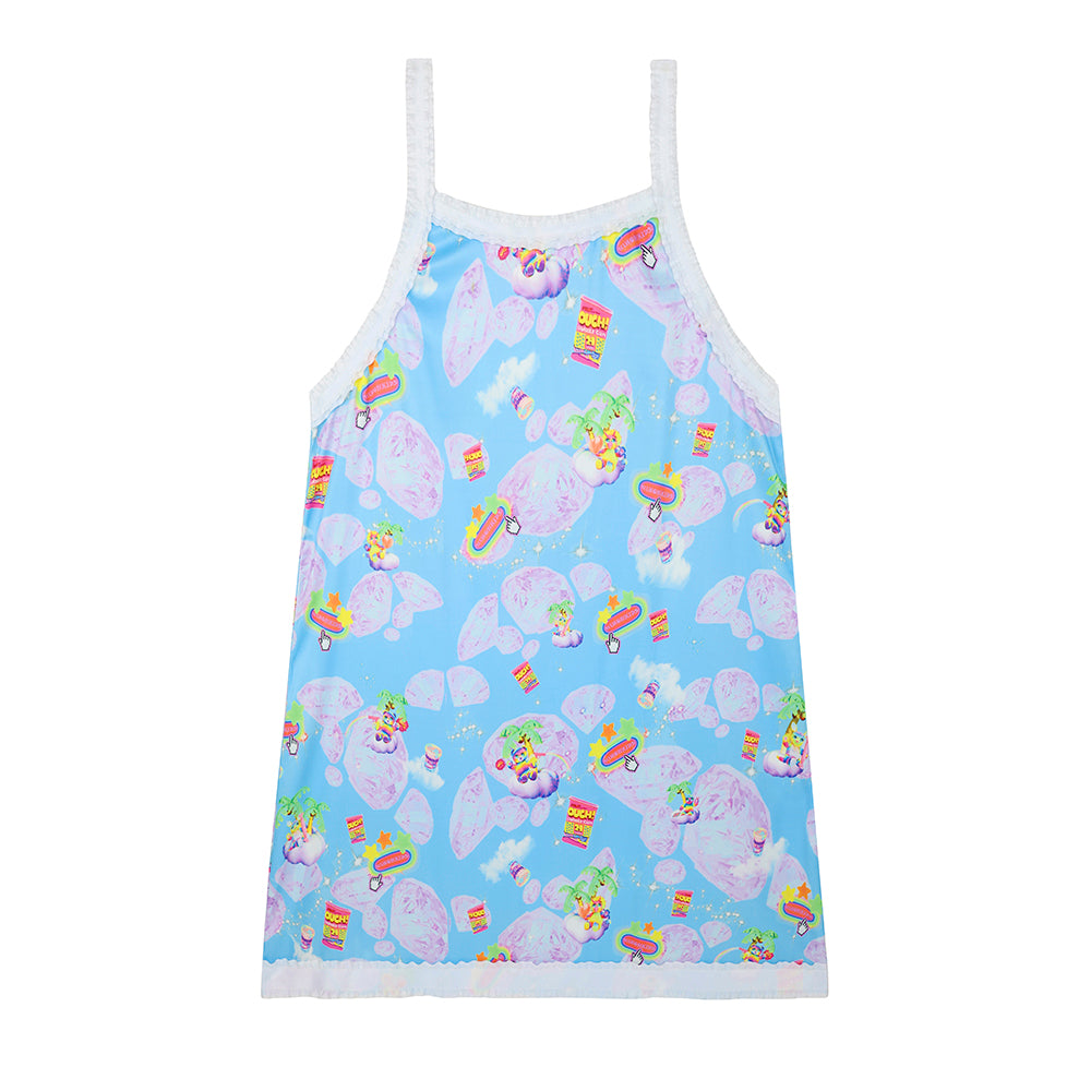 Rainbow Party Tank Dress(Handmade)