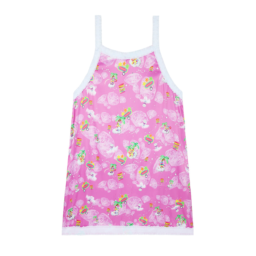 Rainbow Party Tank Dress(Handmade)