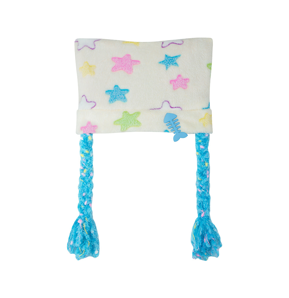 Star Plush Hair Braid Hat