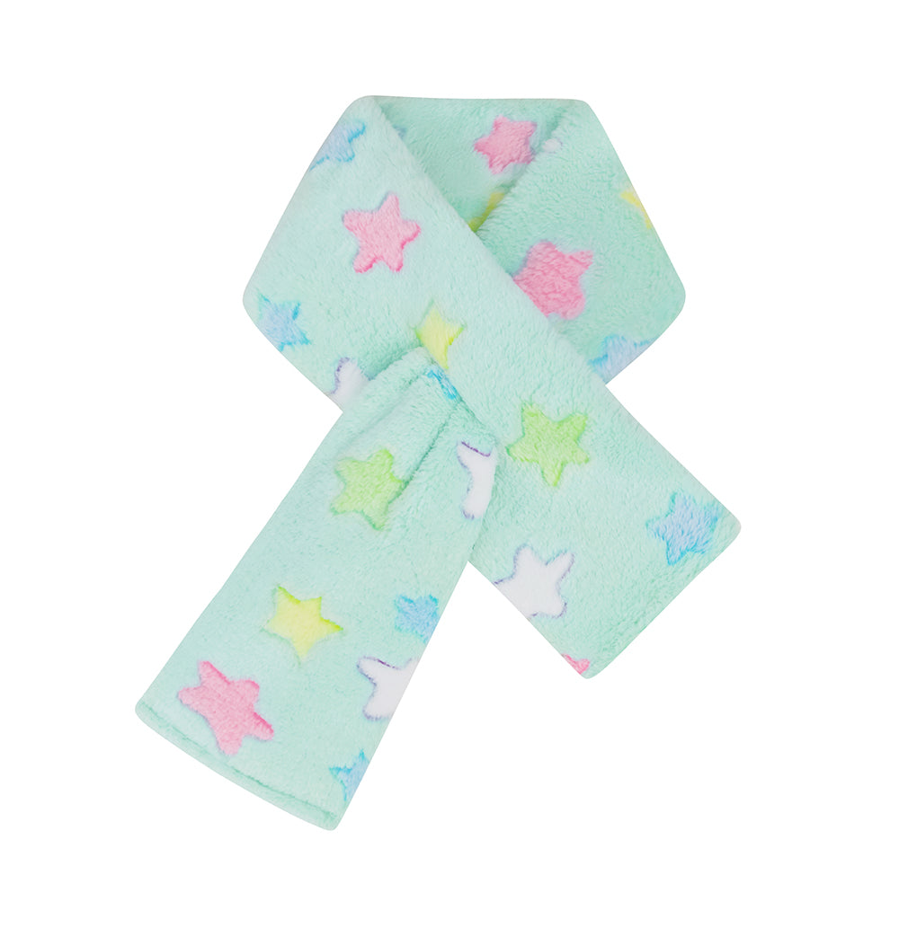 Star Plush Scarf
