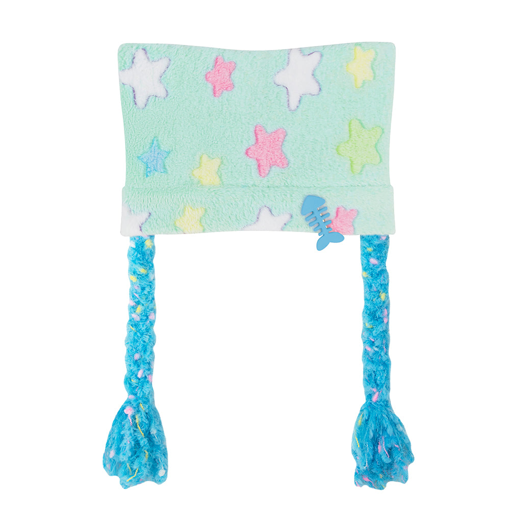Star Plush Hair Braid Hat