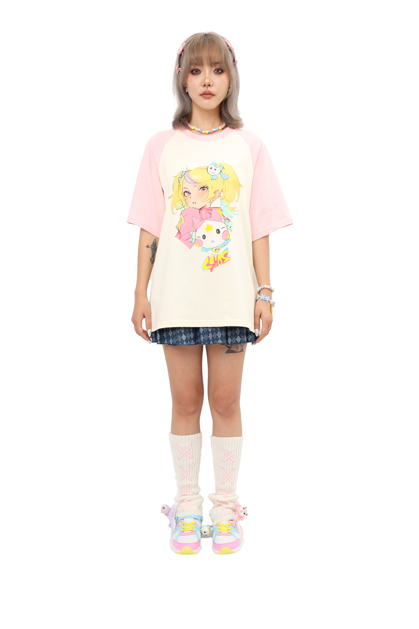 Star Cat Messenger Anime Illustration T-Shirt