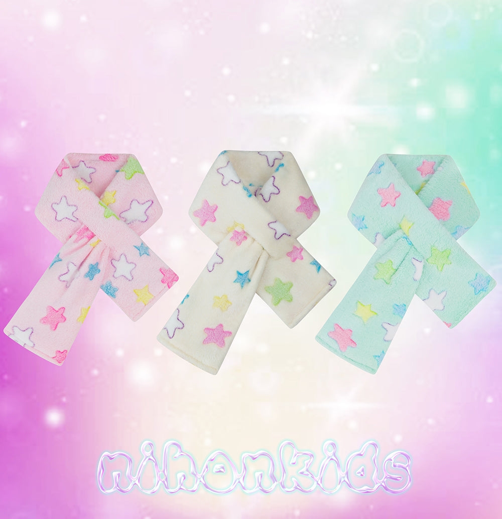 Star Plush Scarf