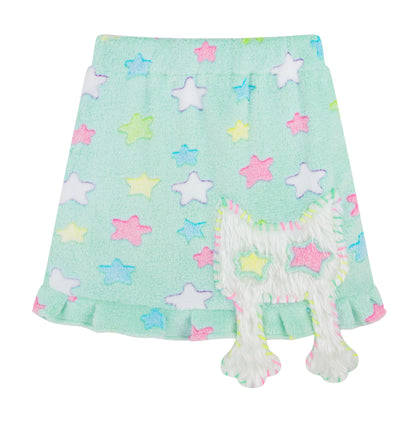 Star Plush Cat Skirt