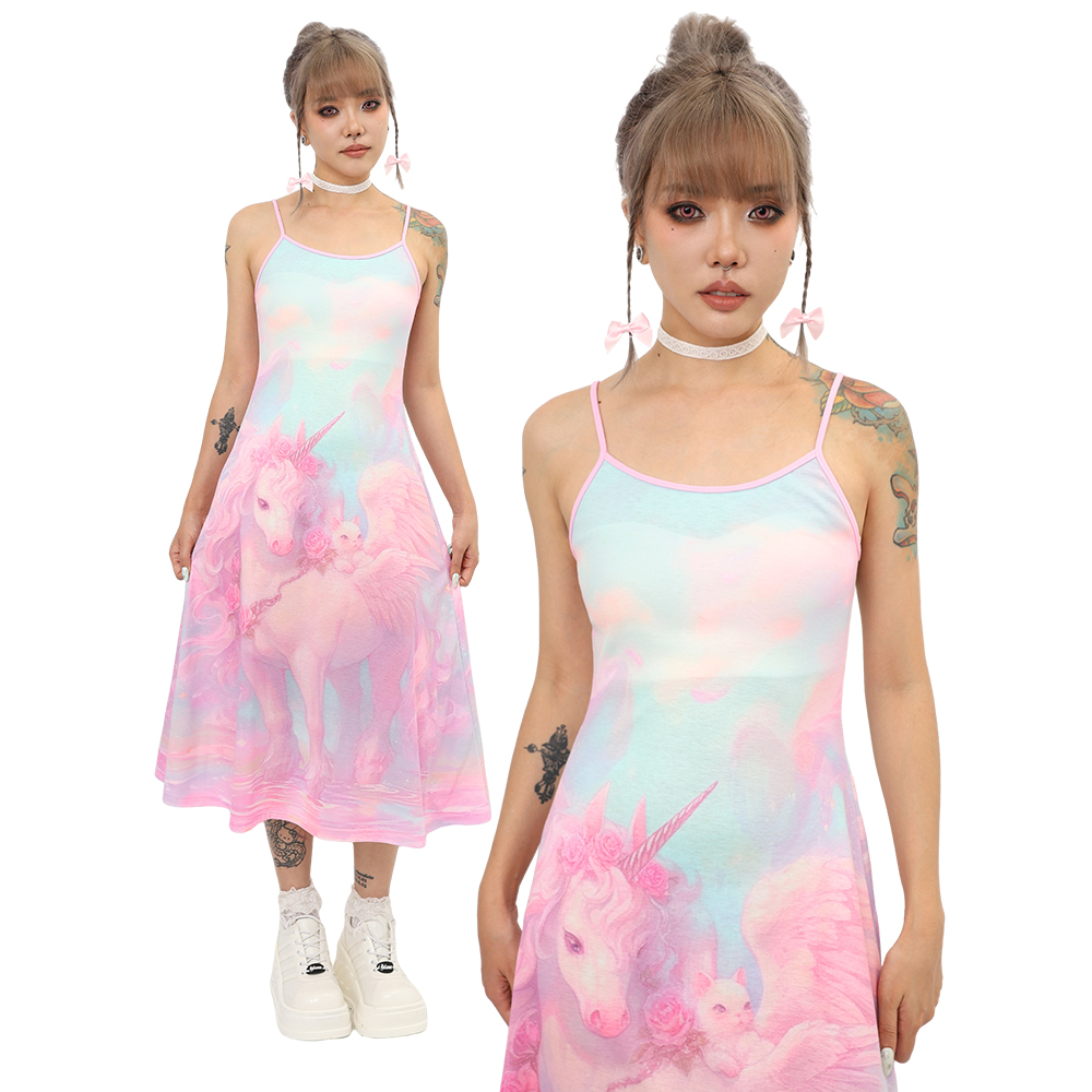 Fantasy Unicorn Halter Dress