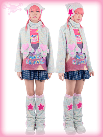 Star Stacked Stocking leg warmer
