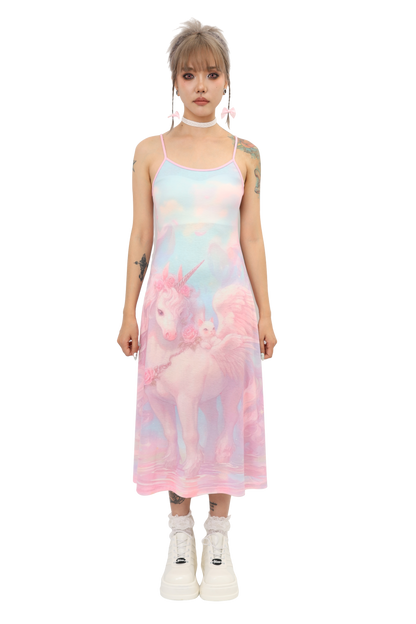 Fantasy Unicorn Halter Dress