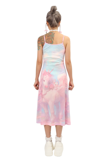 Fantasy Unicorn Halter Dress