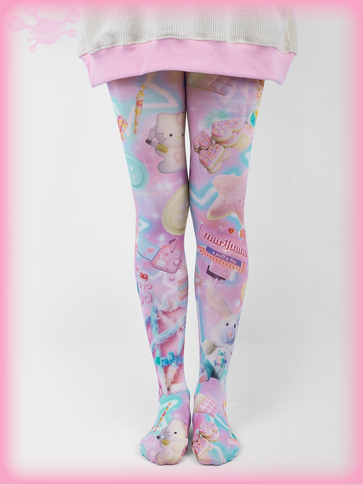 Doll Printed Leggings