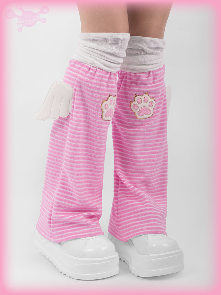 Angel Cat's Paw Stocking leg warmer