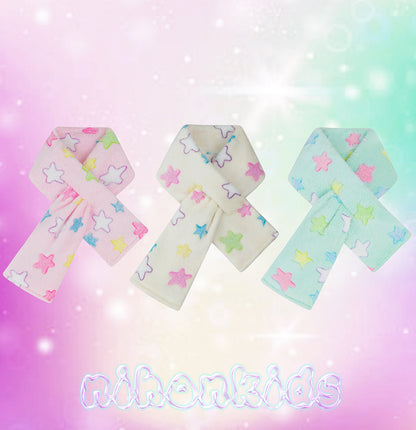 Star Plush Scarf